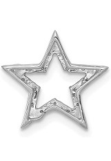 teensy-weensy star diamond white gold baby charm